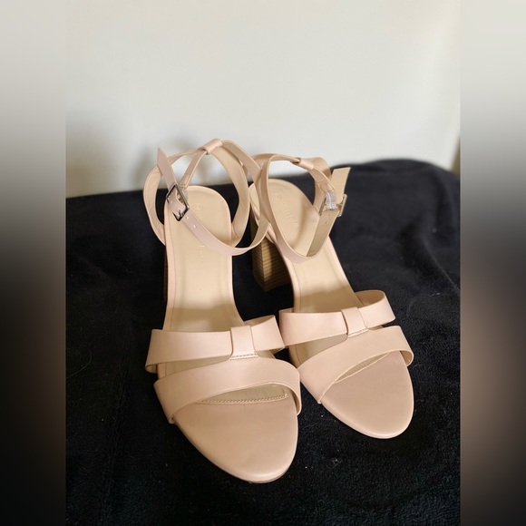 Wild Diva Faux Leather Minimal High Heel - Picture 1 of 5